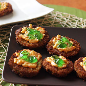 Fancy Fried Green Tomatoes
