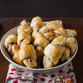 Cranberry Nut Butterhorns/Rugelach