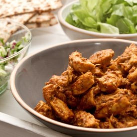 Chicken Tikka Wraps with Salsa
