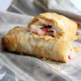 Pear & Cranberry Strudel