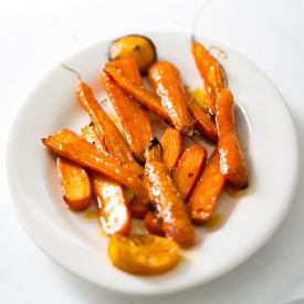Citrus Maple Glazed Carrots