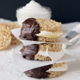 Rice Krispie Treat S’mores