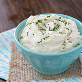 Creamy Mashed Cauliflower