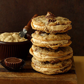 Peanut Butter Cup Sandwich Cookies