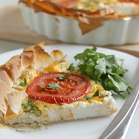Ricotta and Tomato Tart