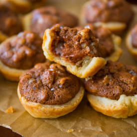 Mini Salted Pecan Pies