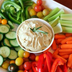 Rosemary and Garlic White Bean Dip