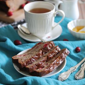 Cranberry Banana Tea Bread