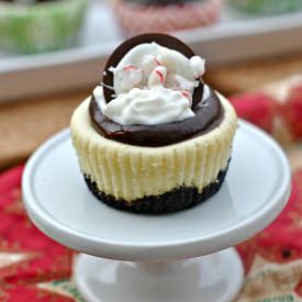 Peppermint Cheesecakes