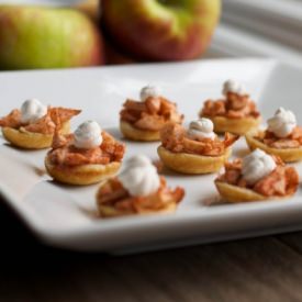 Spiked Mini Apple Tarts
