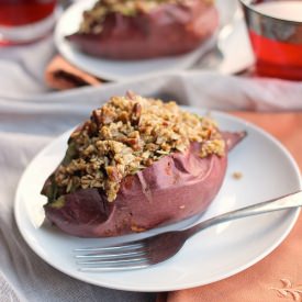 Baked Sweet Potato Pecan Crisps