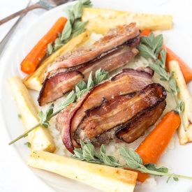 Meatloaf with Bacon