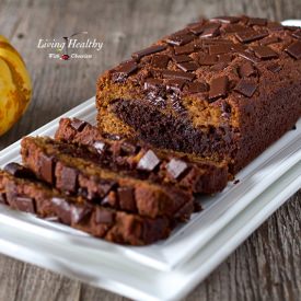 Marble Pumpkin Chocolate Bread