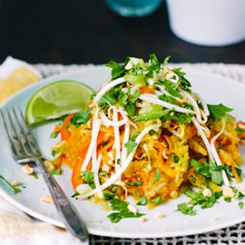 Spaghetti Squash Pad Thai