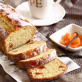 Ricotta Cake with Quince Jelly