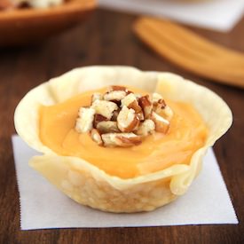 Butterscotch Pecan Tartlets
