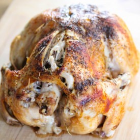 Slow Cooker Roasted Chicken