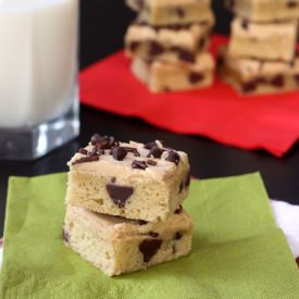 Chocolate Chip Sugar Cookie Bars