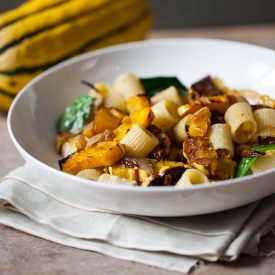 Rigatoni and Roasted Delicata