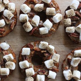 Paleo Sweet Potato Casserole Donuts