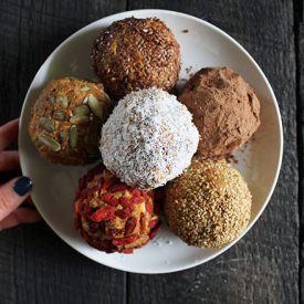 Cinnamon Sweet Potato Truffles
