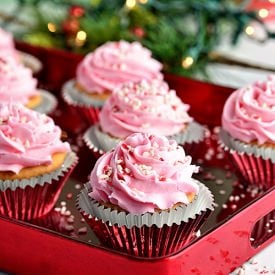 Vanilla Peppermint Cupcakes