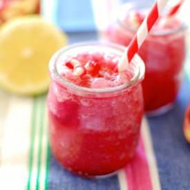 Pomegranate Lemon Slushie