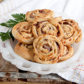 Prosciutto Ricotta Pinwheels