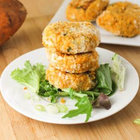 Quinoa and Sweet Potato Cakes