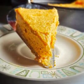 No Bake Maple Pumpkin Cheesecake