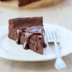 Flourless Chocolate Cardamom Torte