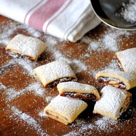 Rolled Shortbread Biscotti