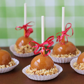 Caramel Apple Fudge Pops