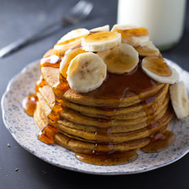 Best Whole Wheat Pumpkin Pancakes