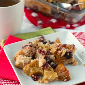 Cranberry Stuffed French Toast