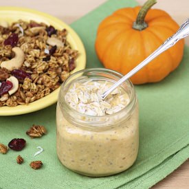 Pumpkin Pie Overnight Oats