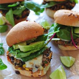 Chipotle Black Bean Burgers