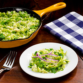 Hashed Brussels Sprouts