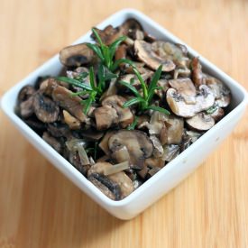 Rosemary Mushrooms