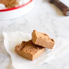 No Bake Chocolate Fudge