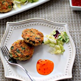Indian Tofu Vegetable Patties