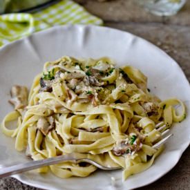 Porcini & White Wine Tagliatelle