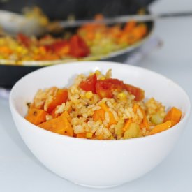 Easy Vegetable Paella