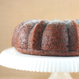 Fresh Ginger & Molasses Bundt Cake