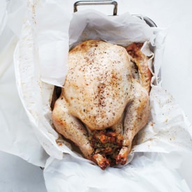 Roasted Turkey in Parchment
