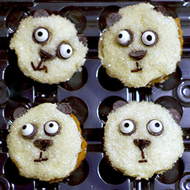Mini Panda Cupcakes