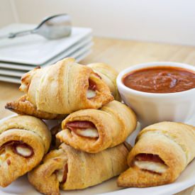 Pepperoni Pizza Crescent Rolls