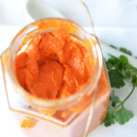 Pesto with Roasted Peppers