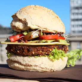Vegan Hamburger Slovenian Way