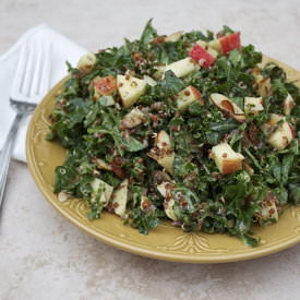 Kale Quinoa Apple Salad